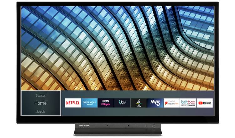 Toshiba 24WK3C63DB 24 Inch Smart HD Ready HDR LED TV With Amazon