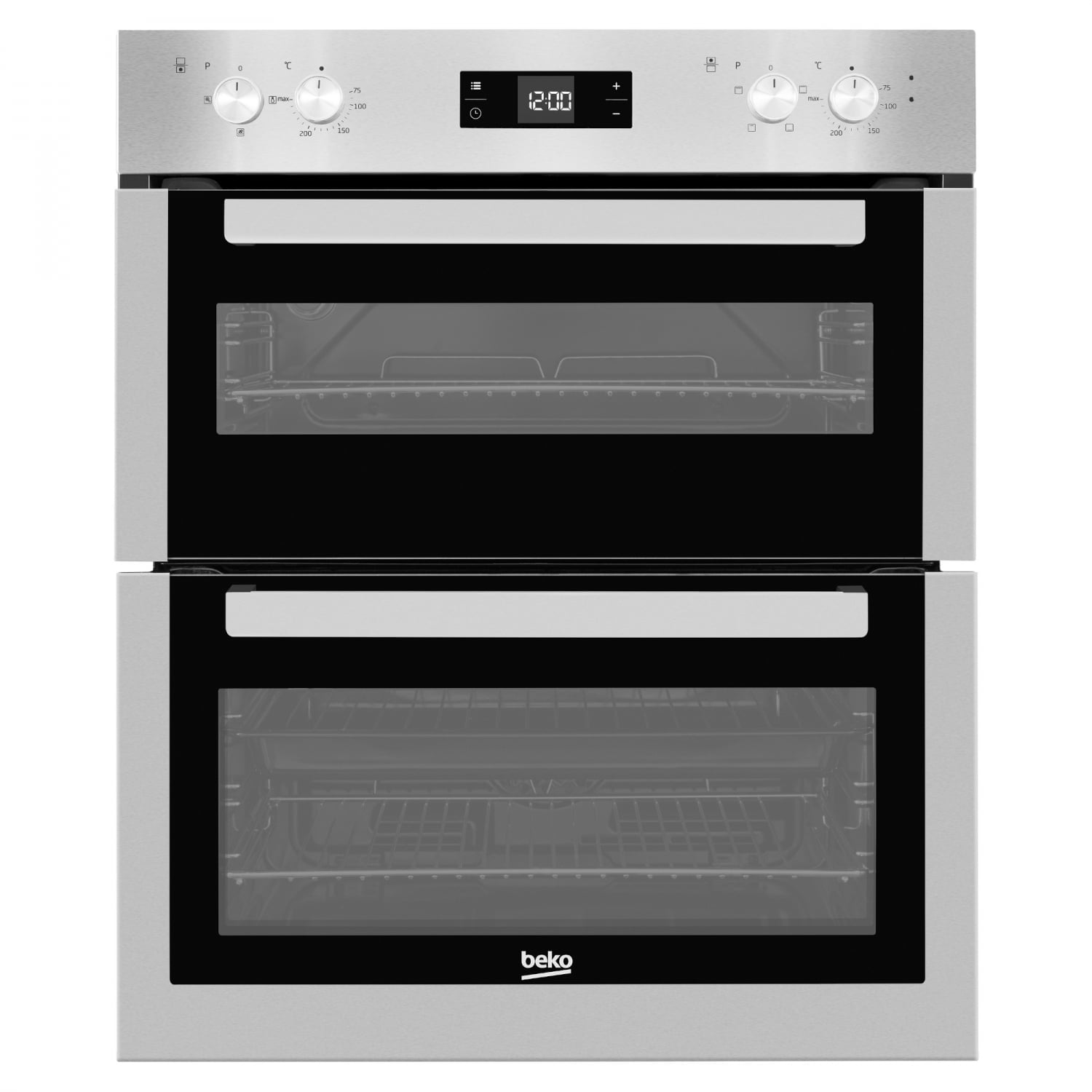 Beko BBTF26300X Built Under Electric Double Oven Stainless Steel (image for) Beko BBTF26300X Built Under Electric Double Oven Stainless Steel