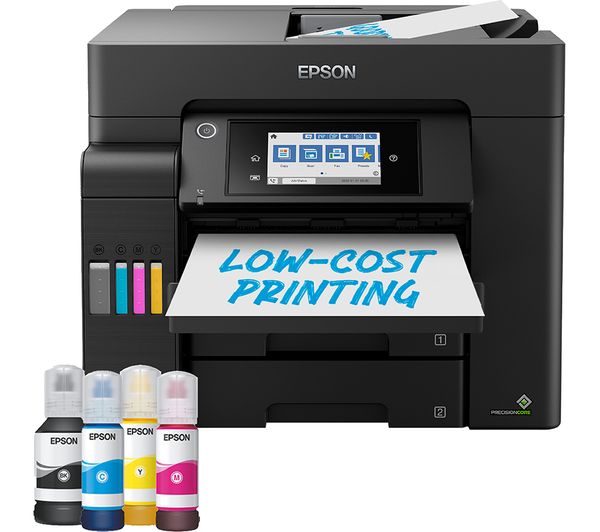 Epson ET5800 EcoTank Wireless Inkjet Printer Fax Max Media Size (image for) Epson ET5800 EcoTank Wireless Inkjet Printer Fax Max Media Size