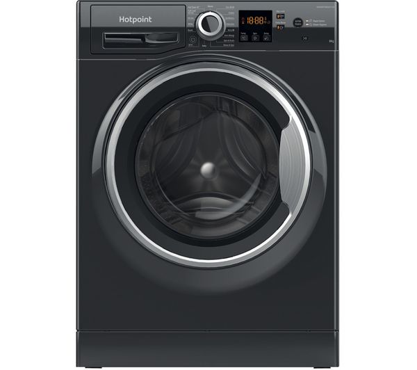 Hotpoint NSWR845CBS 8kg 1400 Spin Washing Machine Black