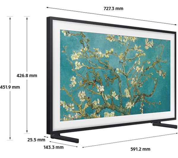 Samsung QE32LS03CB QLED TV 32" Smart Full HD HDR Bixby Alexa USB (image for) Samsung QE32LS03CB QLED TV 32" Smart Full HD HDR Bixby Alexa USB