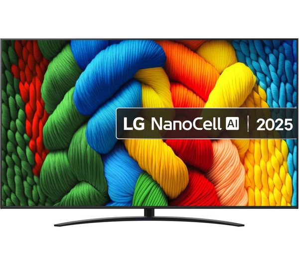 LG 86NANO81A6A LED TV 86" NanoCell AI 4K HDR Smart HDMI USB (image for) LG 86NANO81A6A LED TV 86" NanoCell AI 4K HDR Smart HDMI USB