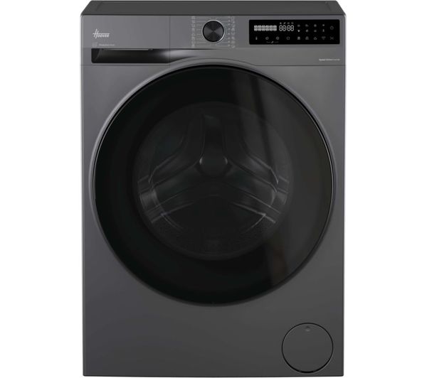 Hoover HBP49SBL8G80 Washing Machine Graphite Pro Wash Series 5 WiFi 9kg 1330 Spin (image for) Hoover HBP49SBL8G80 Washing Machine Graphite Pro Wash Series 5 WiFi 9kg 1330 Spin